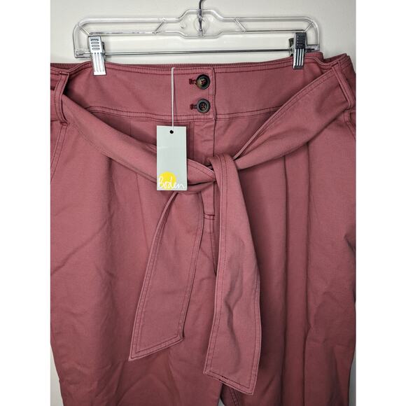 NWT Boden Straight Leg Ankle Tie Bude Pants - Picture 4 of 10